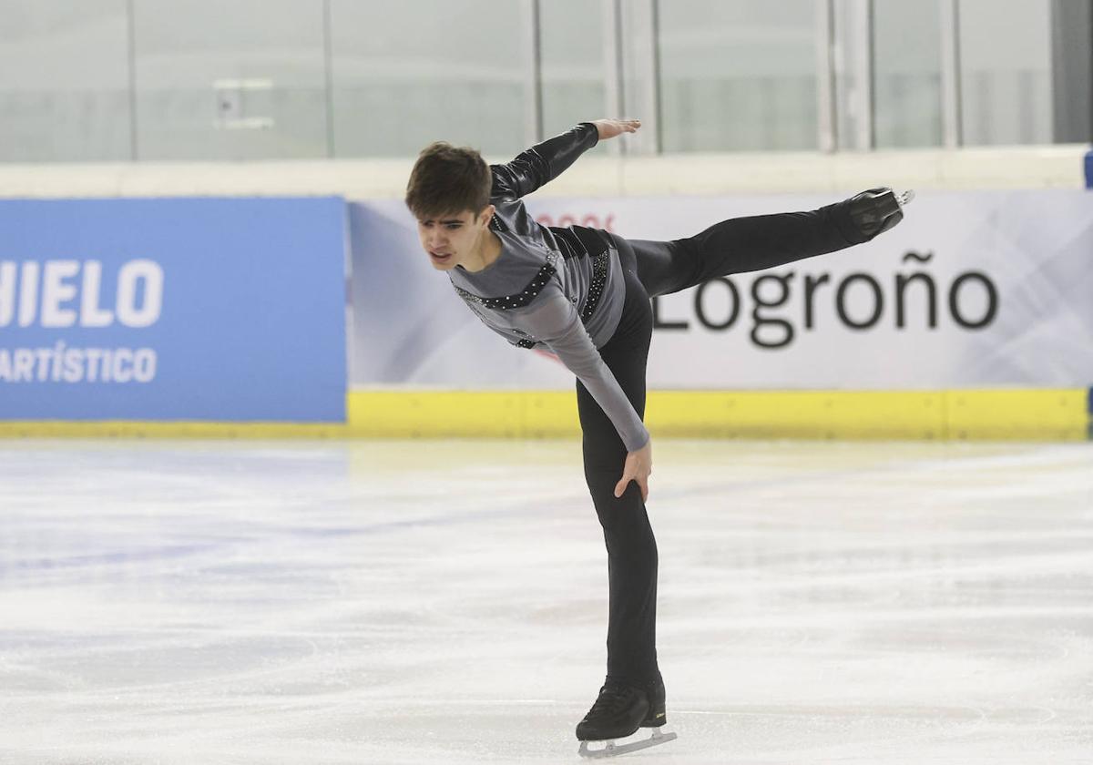 Tercera jornada del Campeonato de España de patinaje sobre hielo La Rioja